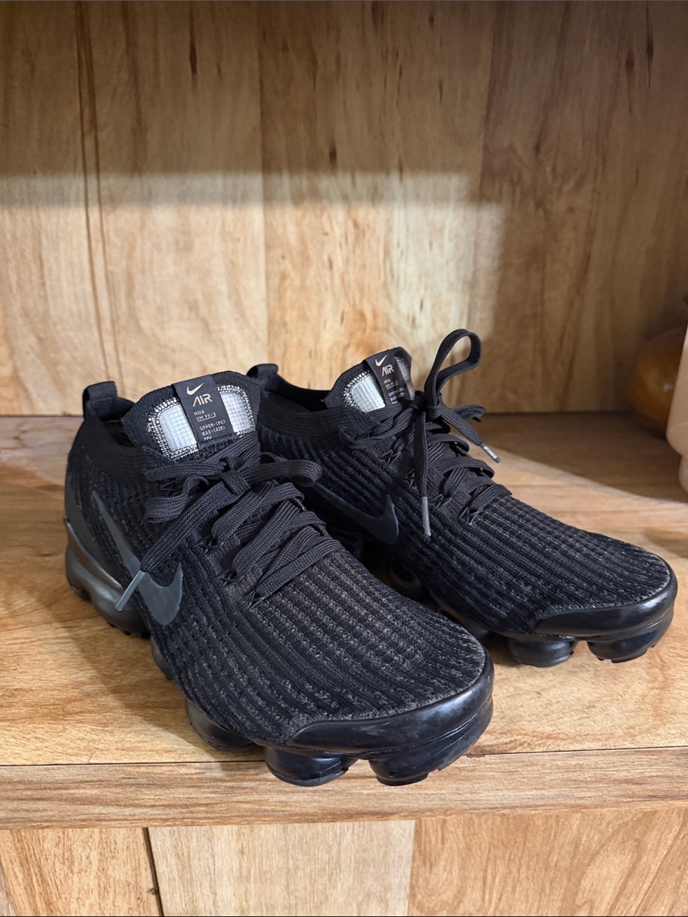 Beautiful Nike all black VaporMax